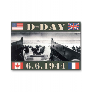 Postcard : D-Day - Landing Craft