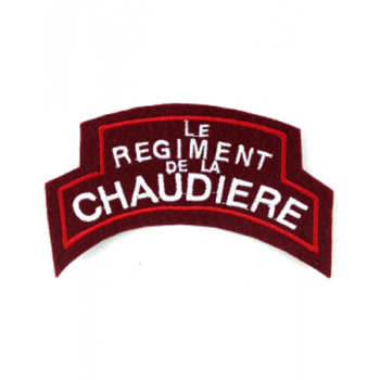 Patch : Régiment de la...