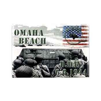 Magnet : Omaha Beach Vintage