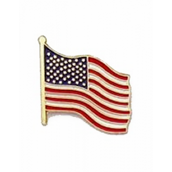Pin's Drapeau Flottant : USA