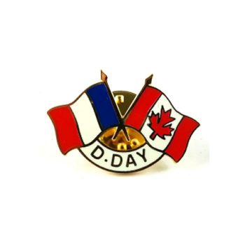 Pin's D-Day : France - Canada
