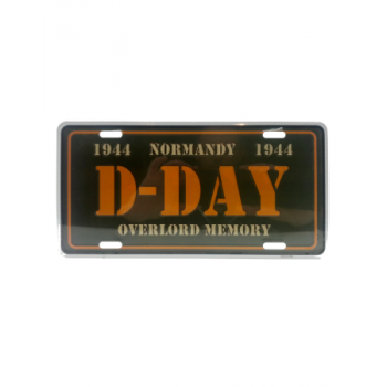 License Plate : D-Day Overlord
