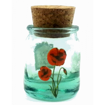 Small jar : Poppy