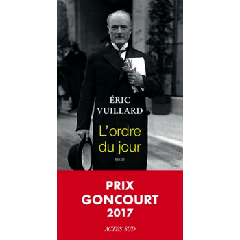 L'ordre du jour - Goncourt...