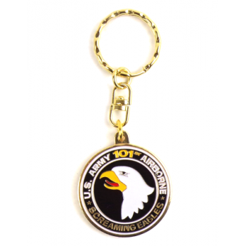 Enamelled Key Ring : 101st...