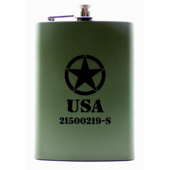 FLASK : U.S. STAR - KHAKI