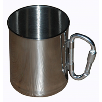 Steel Mug with Snap hook