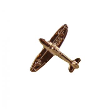 Pin's : Avion Doré