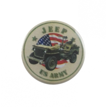 Button : Jeep US Army