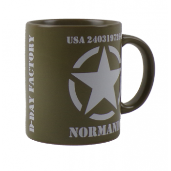 Mug : D-Day Factory Khaki Star