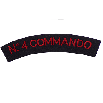 Ecusson : N°4 Commando