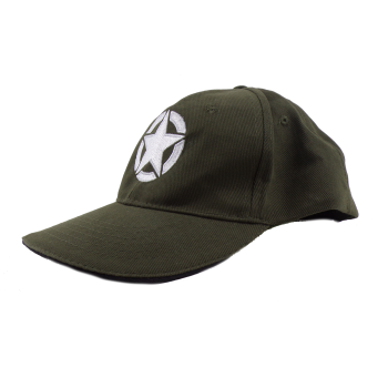 Cap : White Star - Khaki