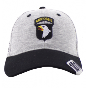Cap : 101st Airborne - grey