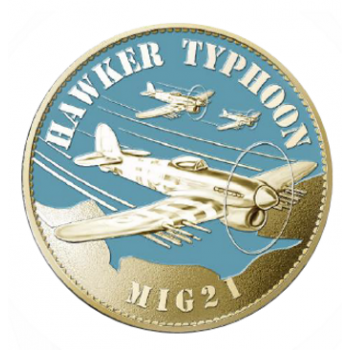 Médaille Couleur - Hawker...