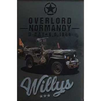 Magnet : Jeep Willys Soft...