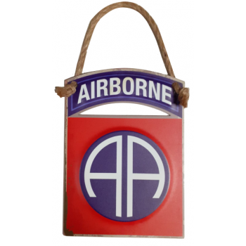 82nd Airborne deco plate.