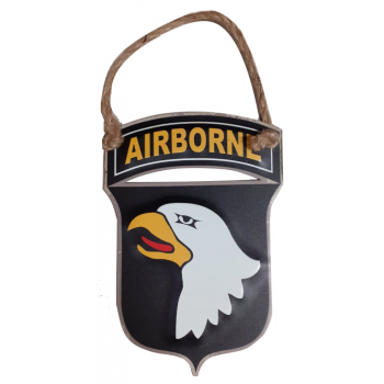 101st Airborne deco plate