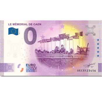 Billet Euro souvenir -...