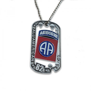 Dog Tag - 82e division...