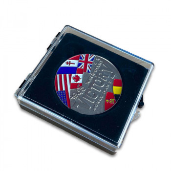 Médaille argentée avec...