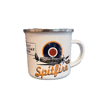 Tasse émail Spitfire
