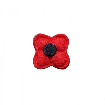 Pin: Poppy felt