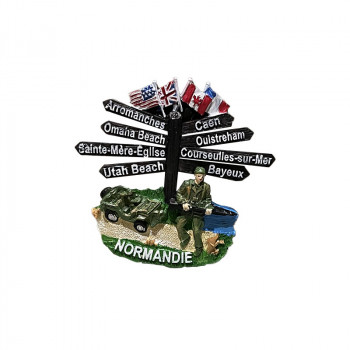 Magnet relief: landing beaches