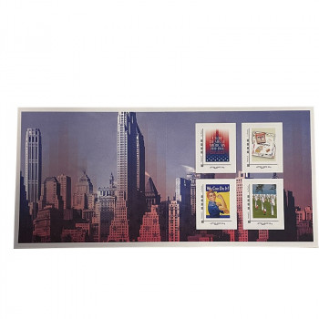 Stamp booklet: Dawn of the...