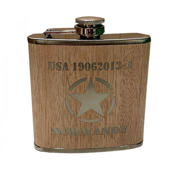 Flasque : Normandy en bois