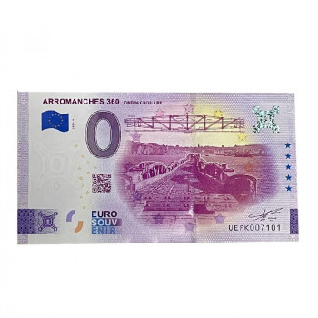 Euro souvenir banknote -...