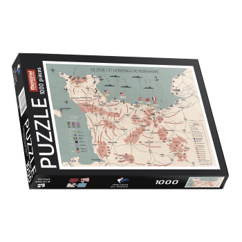 Puzzle 1000 pièces Carte...