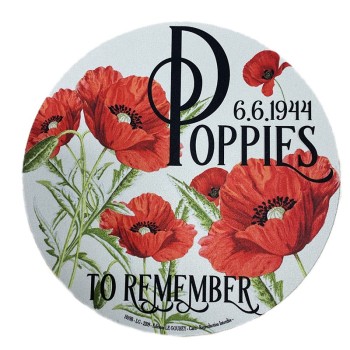 Tapis de souris rond : Poppies