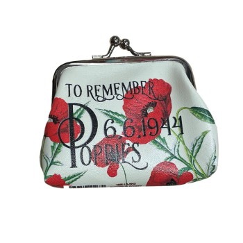 Porte-monnaie : Coquelicot