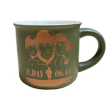 Mug: D-Day faces