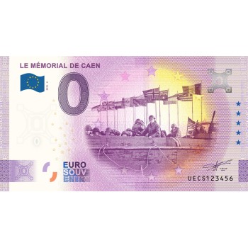 Billet Euro souvenir 2025 -...