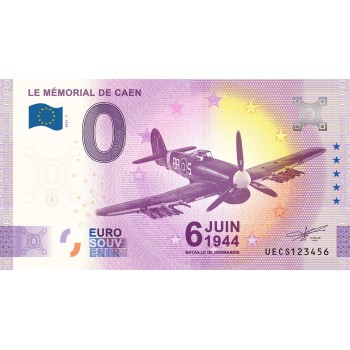 Billet Euro souvenir 2025 -...