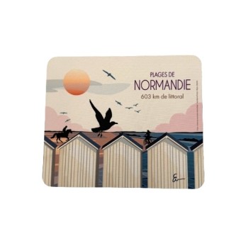 Mouse pad: Normandy beaches