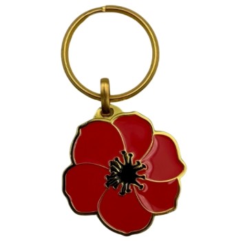 Porte-clés : Coquelicot du...