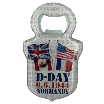 Enamel magnet: Allied flags