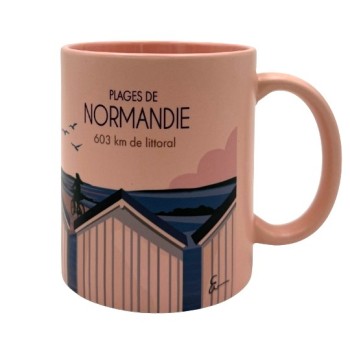 Mug : Plages de Normandie