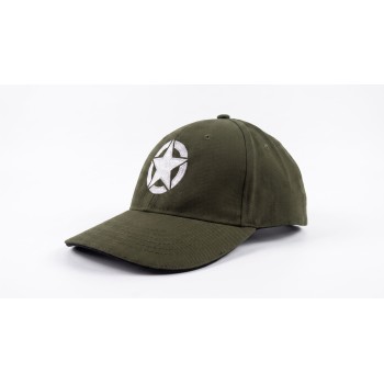 Casquette étoile blanche -...