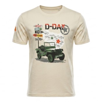 Tee-shirt : D-Day Jeep