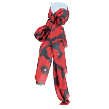 Foulard : Coquelicot