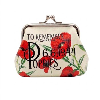 Porte-monnaie : Coquelicot