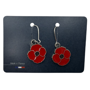 Poppy earrings