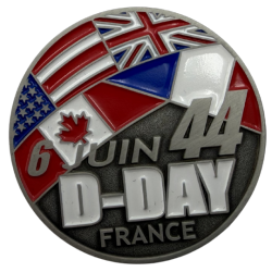 Médaille avec boîtier :...