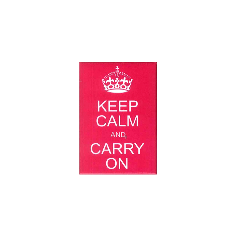 Magnet : Keep calm and carry on