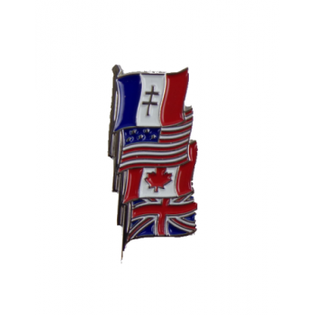 Pin's : 4 Drapeaux